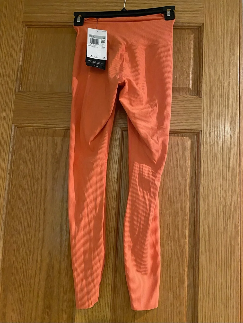 NWT Nike Women's Zenvy Rib Gentle-Support High-Waisted 7/8 Leggings Size XS